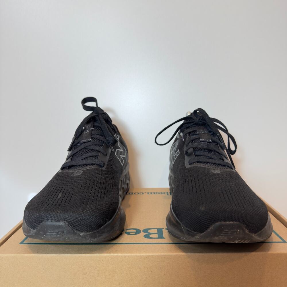Mens New Balance 520 V9 Triple Black Running Shoes Size 8 Road Sneakers - Picture 4 of 10